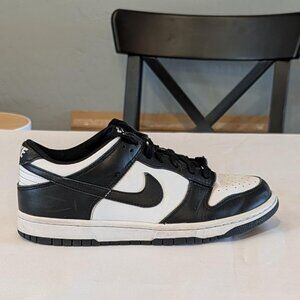 Nike Dunk Low Panda Black White Sneakers Youth 6.5Y Grade School